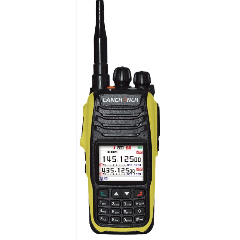 Eitlíocht Bluetooth 2 Bealach Ag Fáil 10W Walkie Talkie