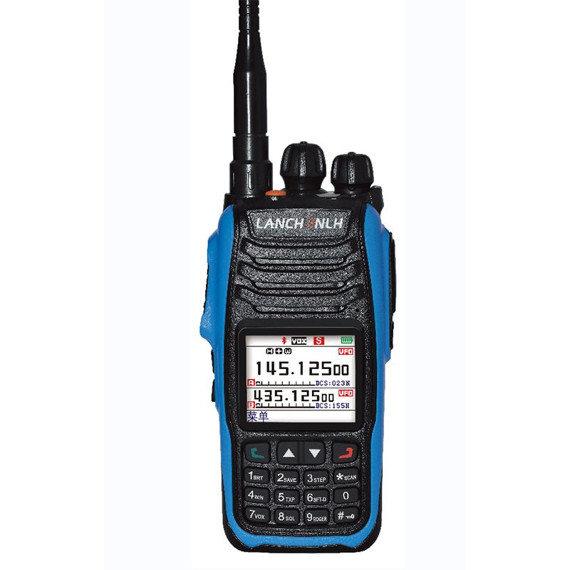 Raidió Digiteach DMR agus Analógach VHF/UHF Walkie talkie Raidió Inaistrithe